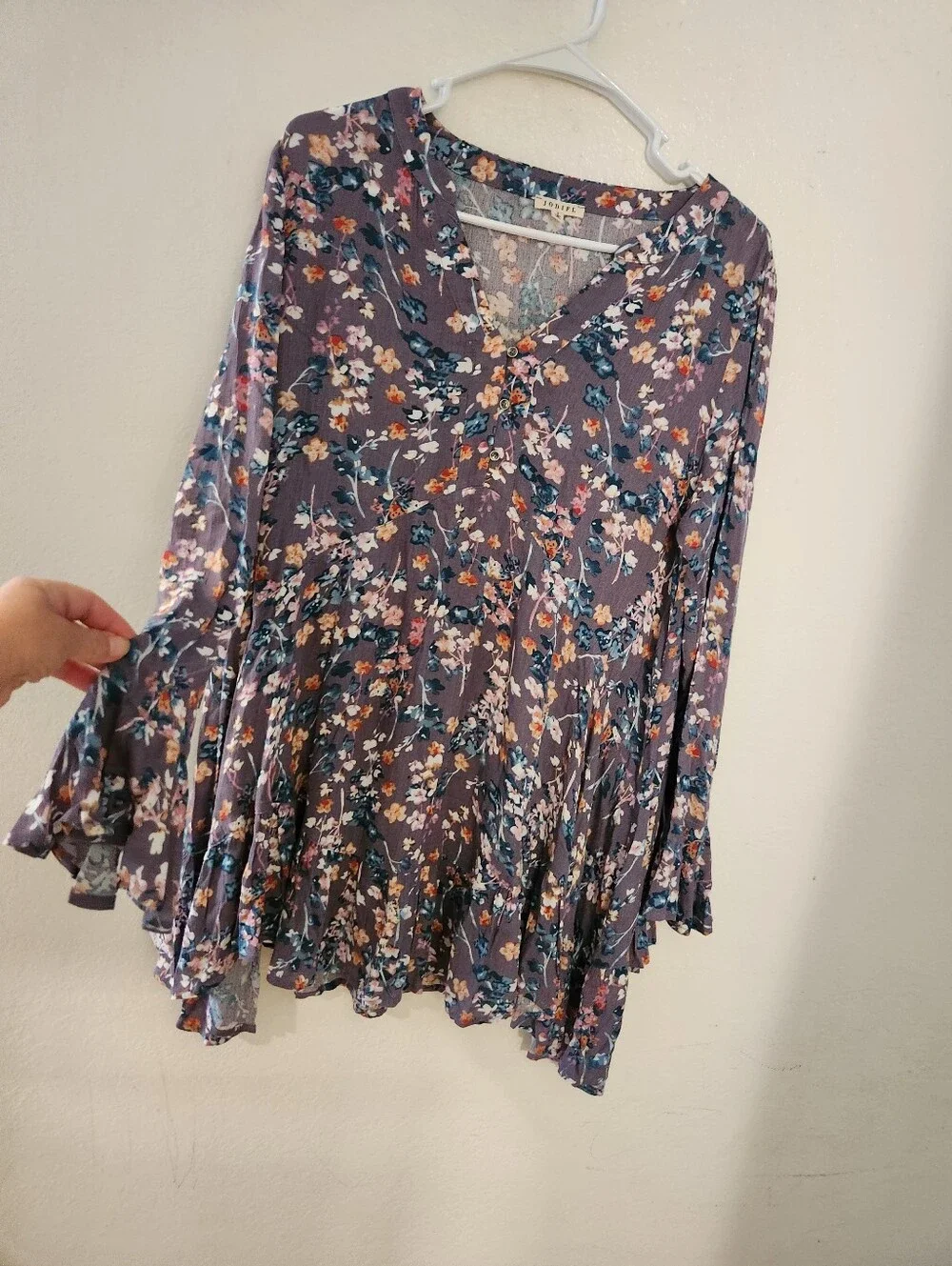 Jodifl floral tunic S Nwot